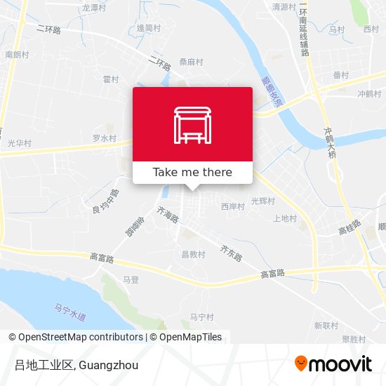 吕地工业区 map
