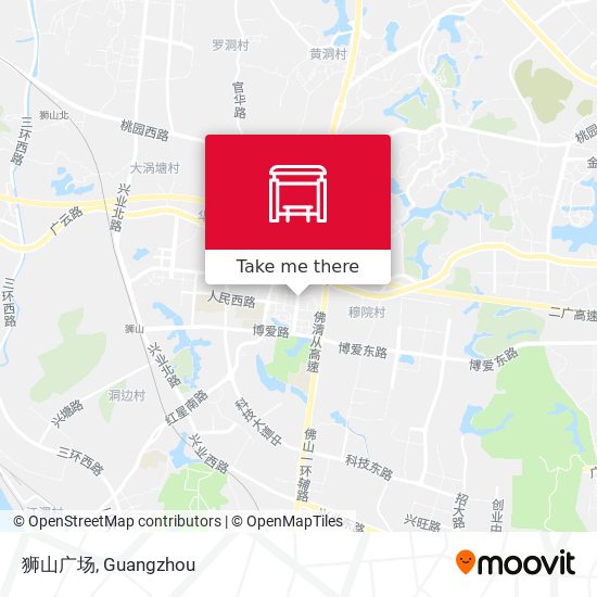狮山广场 map