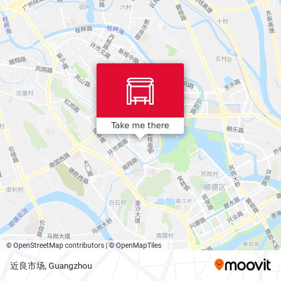 近良市场 map