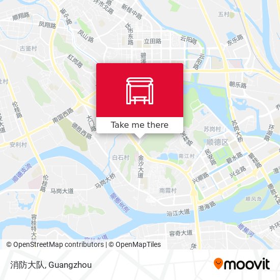 消防大队 map