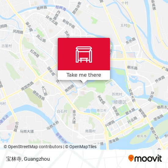 宝林寺 map