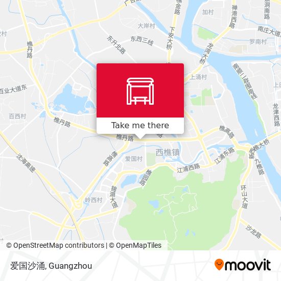 爱国沙涌 map