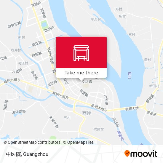 中医院 map