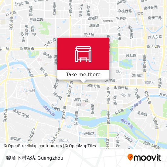 黎涌下村A站 map