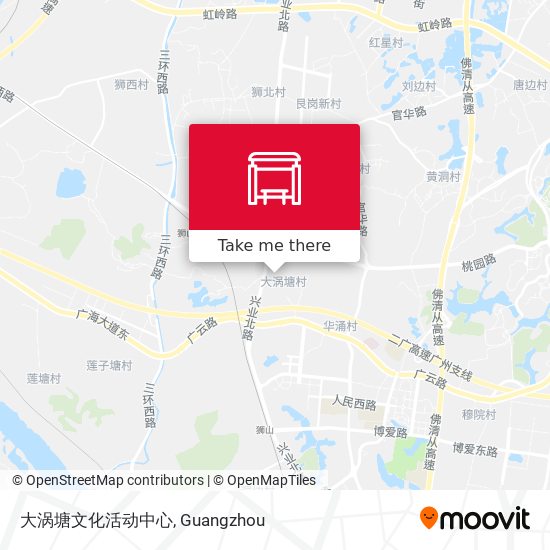 大涡塘文化活动中心 map