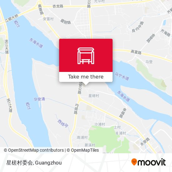 星槎村委会 map
