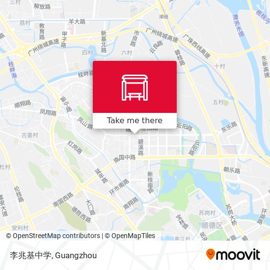 李兆基中学 map