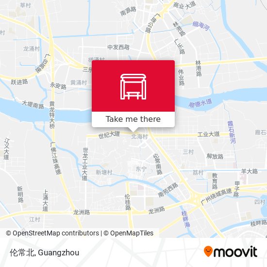伦常北 map