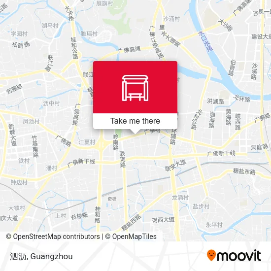 泗沥 map