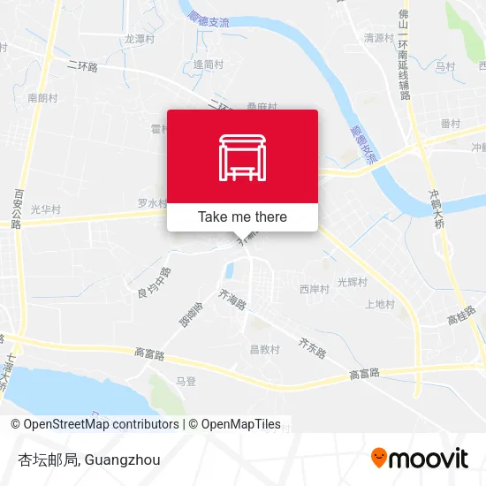 杏坛邮局 map