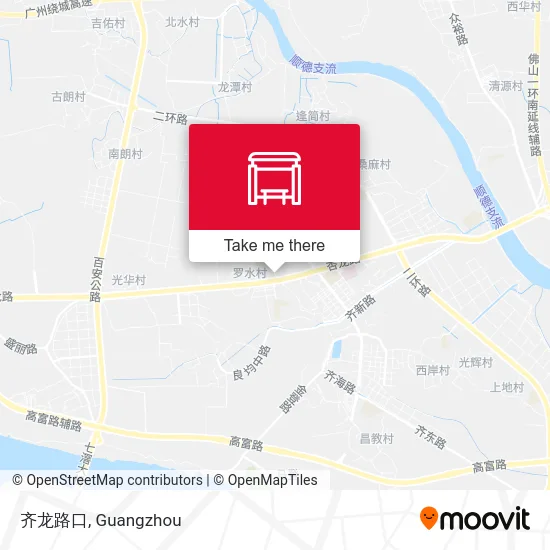 齐龙路口 map