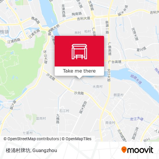 楼涌村牌坊 map