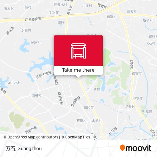 万石 map