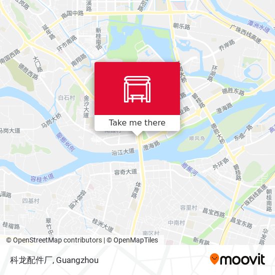科龙配件厂 map