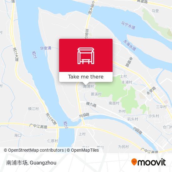 南浦市场 map
