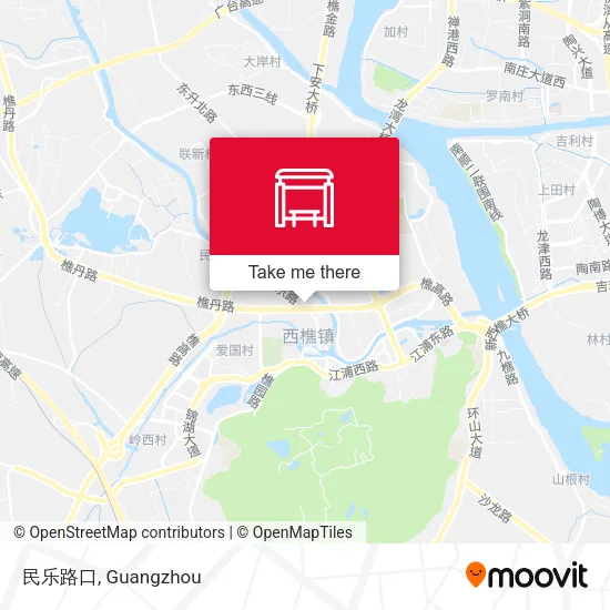 民乐路口 map