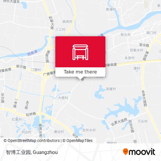 智博工业园 map