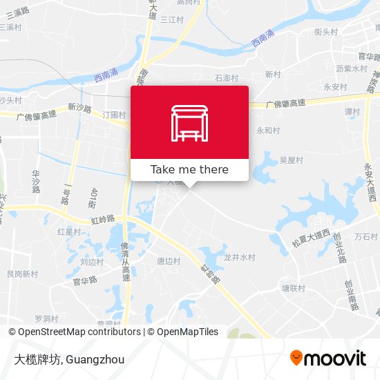 大榄牌坊 map