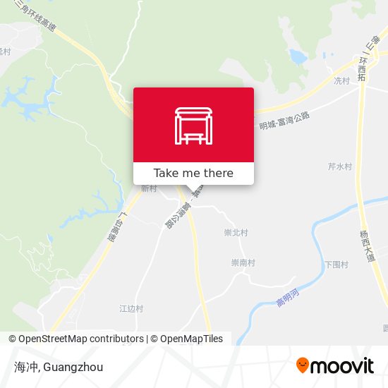 海冲 map