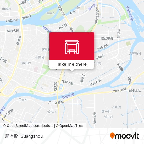 新有路 map