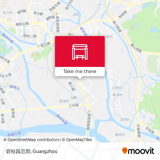 碧桂园总部 map