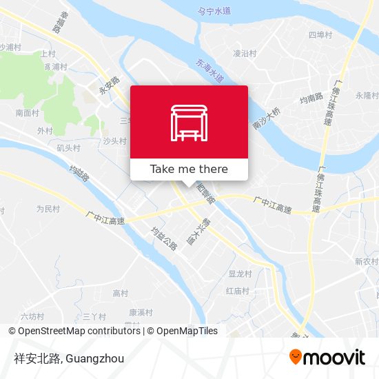 祥安北路 map