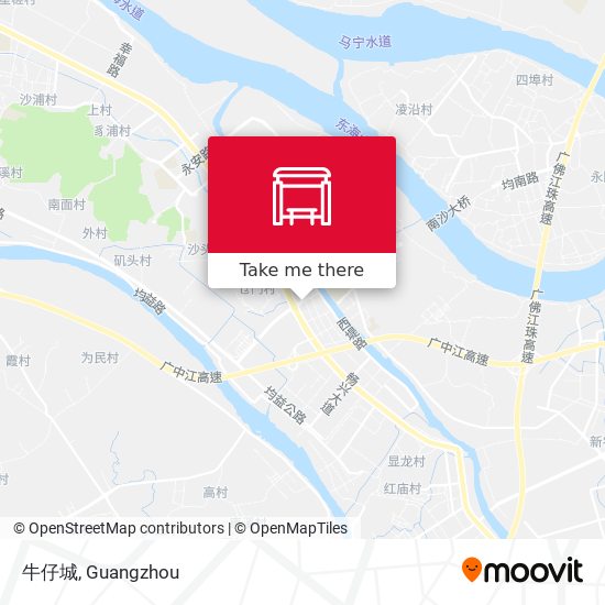 牛仔城 map