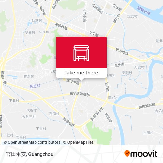 官田永安 map