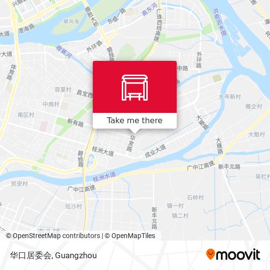华口居委会 map