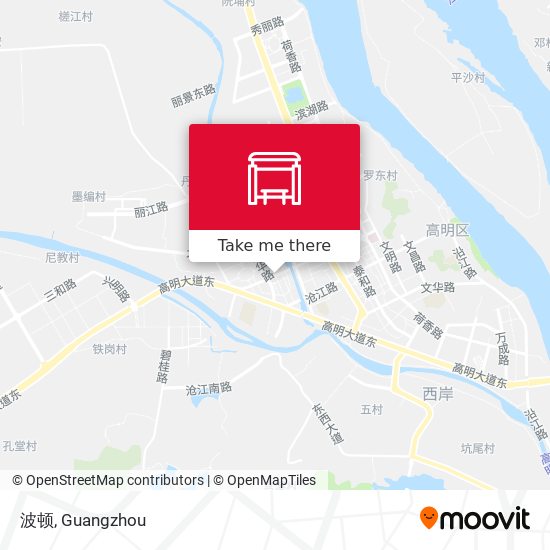 波顿 map
