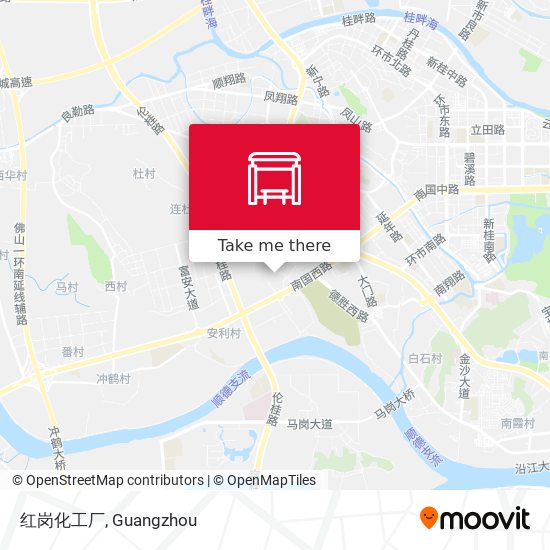 红岗化工厂 map