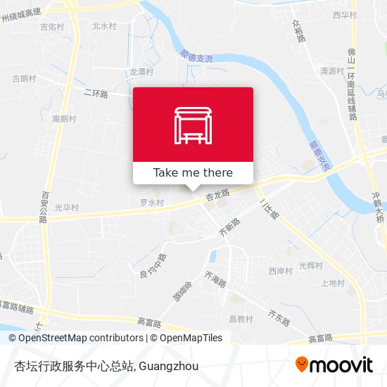 杏坛行政服务中心总站 map