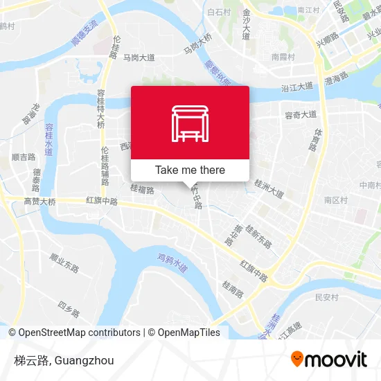 梯云路 map