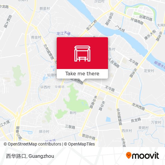 西华路口 map