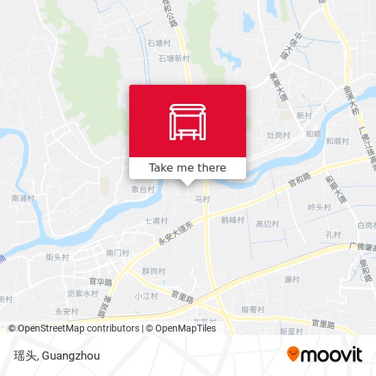 瑶头 map