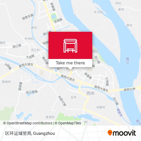 区环运城管局 map