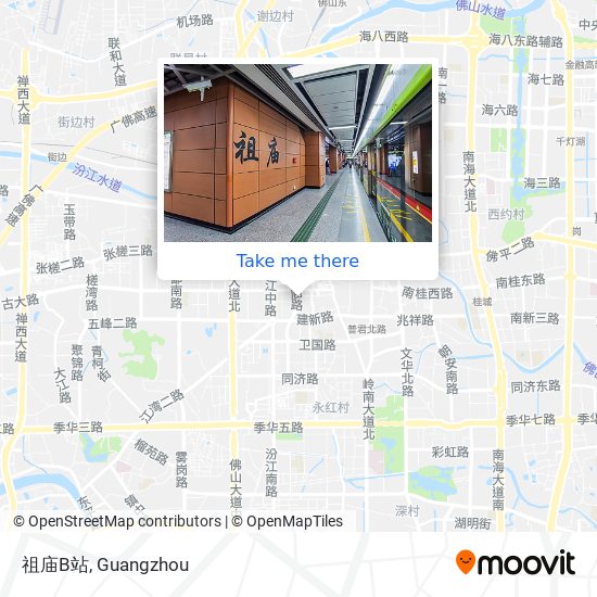 祖庙B站 map