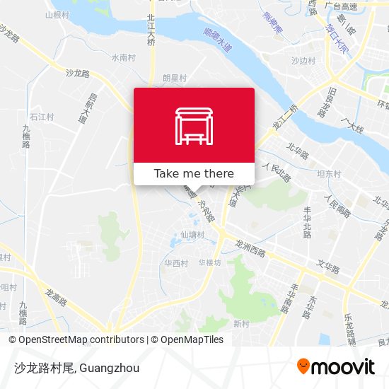 沙龙路村尾 map