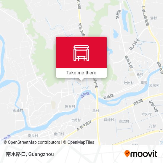 南水路口 map
