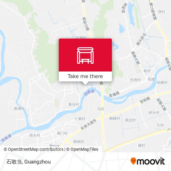 石敢当 map