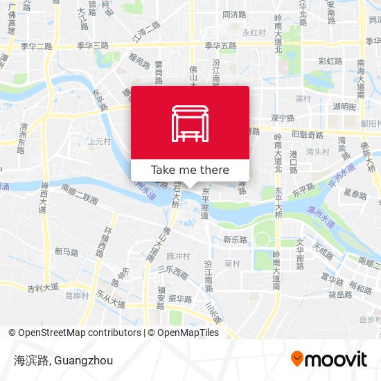 海滨路 map