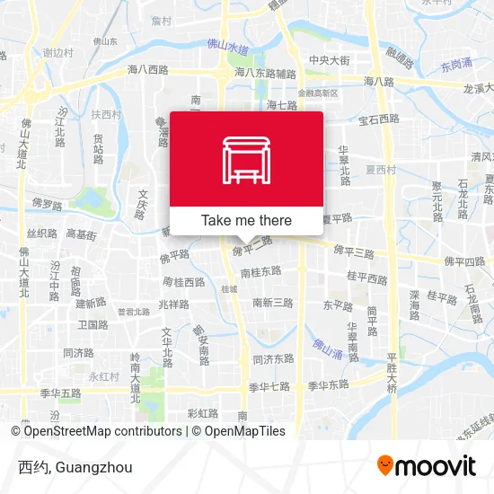 西约 map