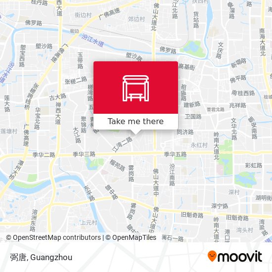 弼唐 map