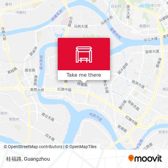 桂福路 map