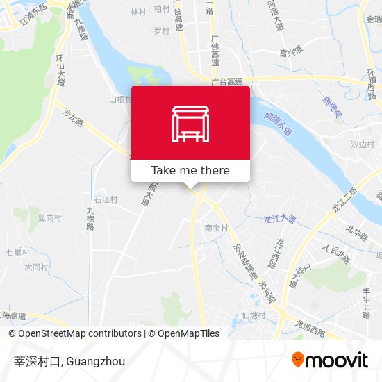莘深村口 map