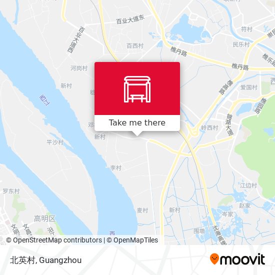 北英村 map