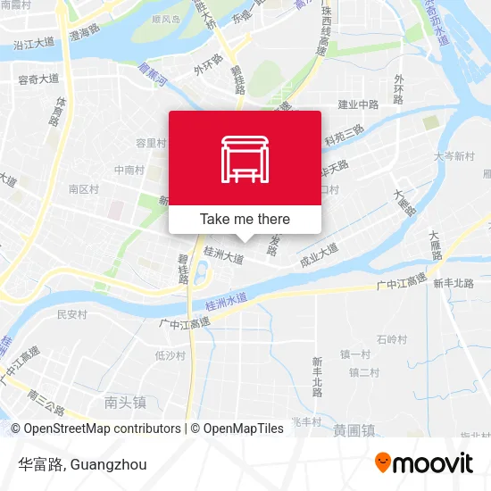 华富路 map