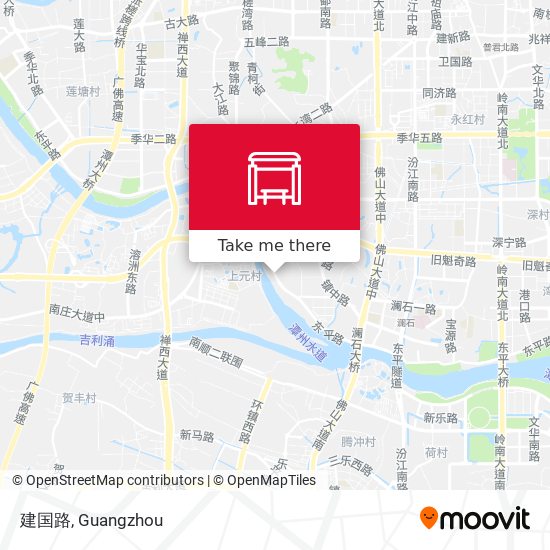 建国路 map
