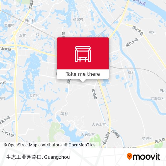 生态工业园路口 map