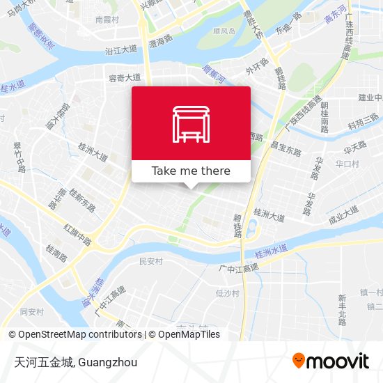 天河五金城 map